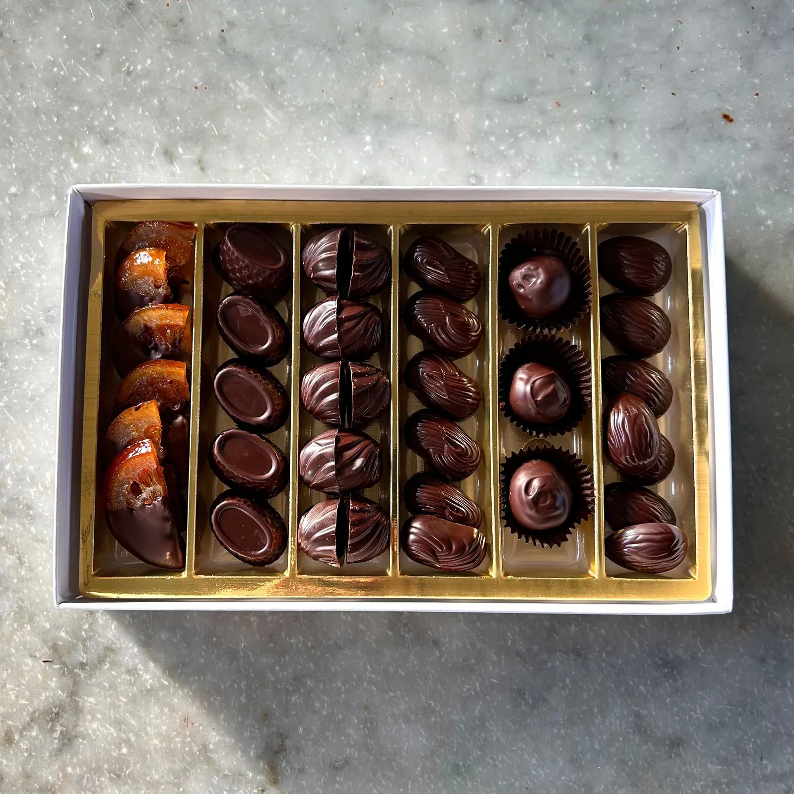 Scatola di Praline e Boeri