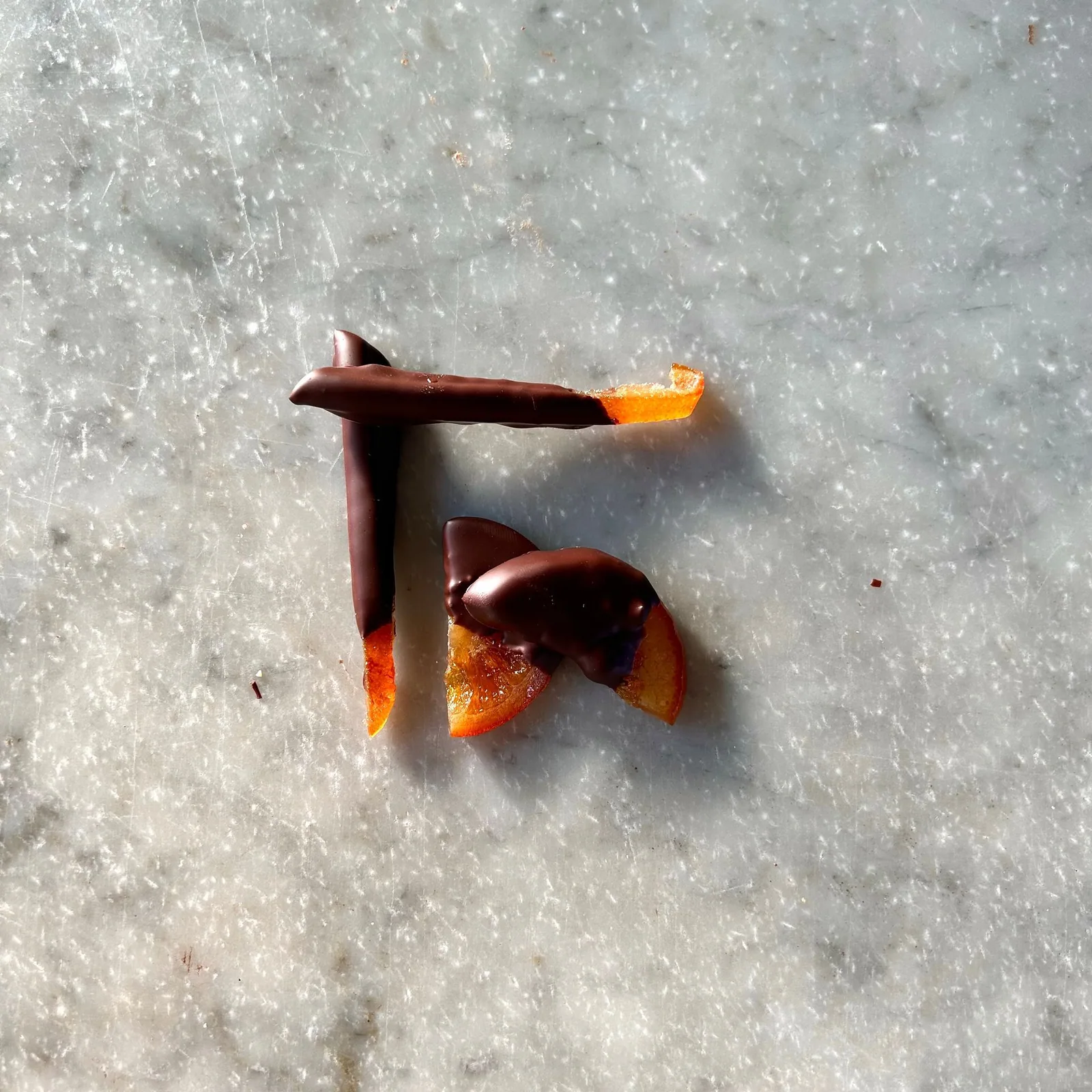 Scorzette d’Arancia al Cioccolato