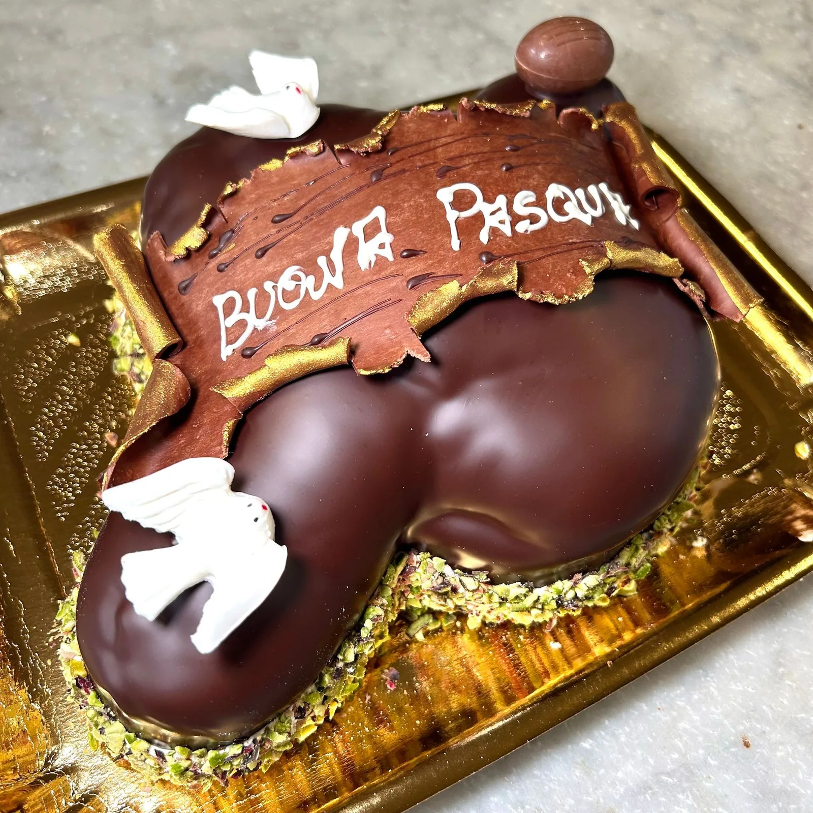 Colomba Pasquale al Cioccolato