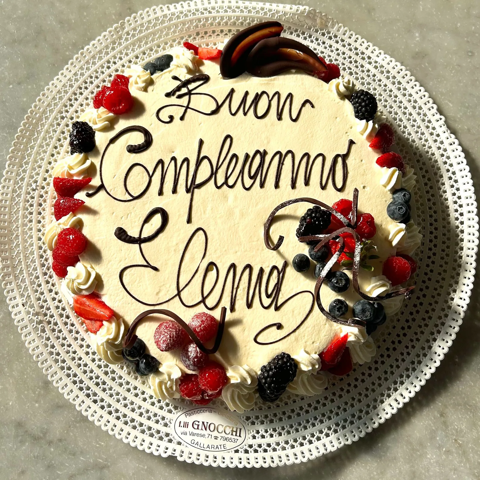 Torta Chantilly